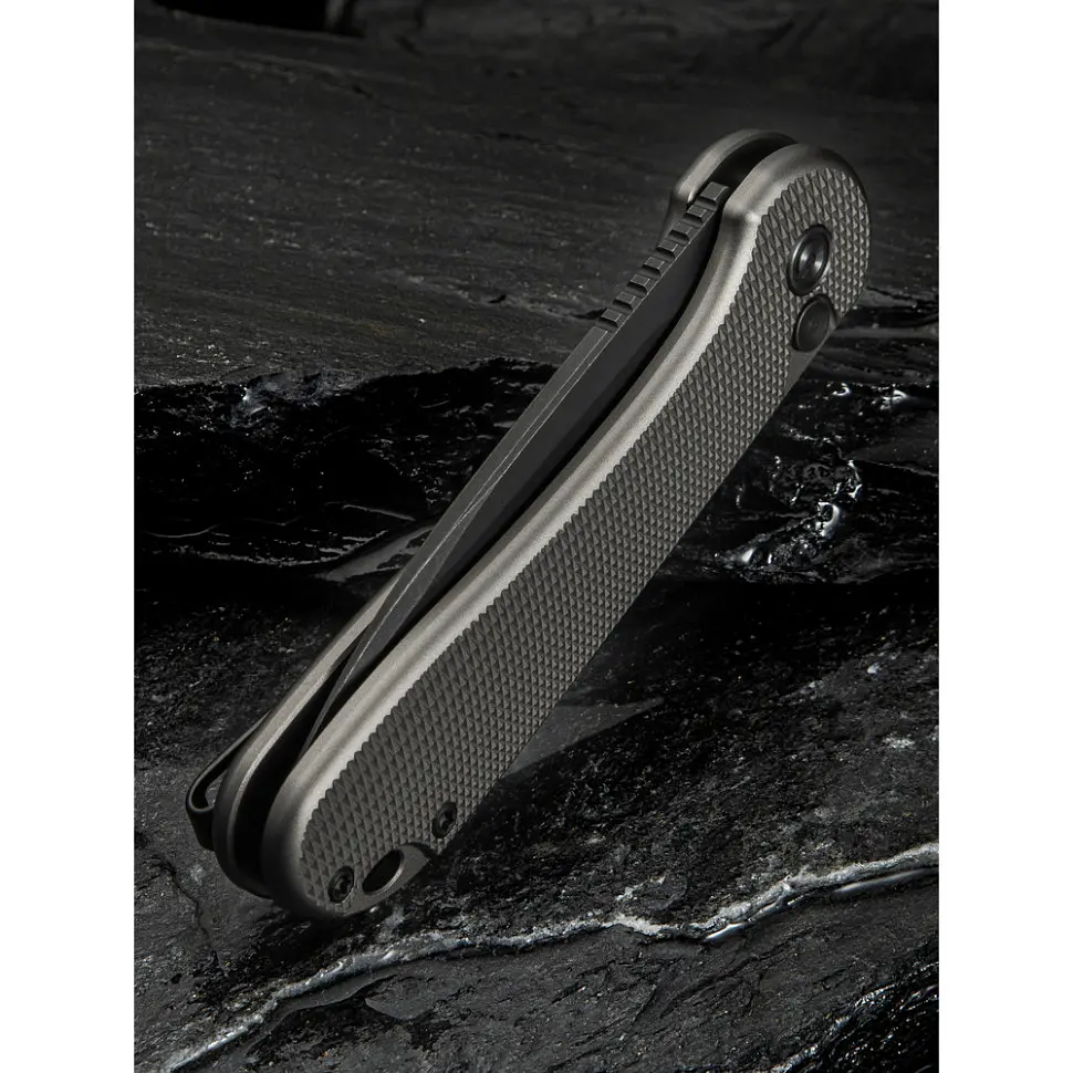Ніж складаний кишеньковий Civivi Elementum II, (7.5 см) Nitro-V / Aluminum сірий - фото 15