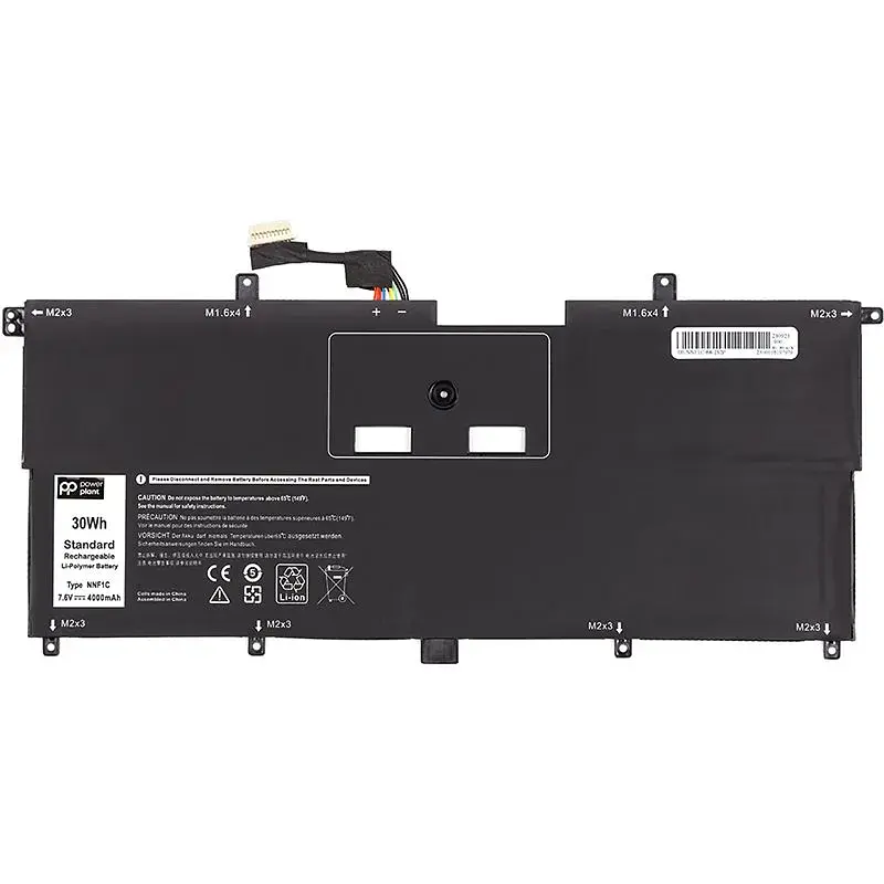 Акумулятор PowerPlant для ноутбуків DELL XPS 13 9365 (NNF1C) 7.6V 4000mAh (NB441174) - фото 2