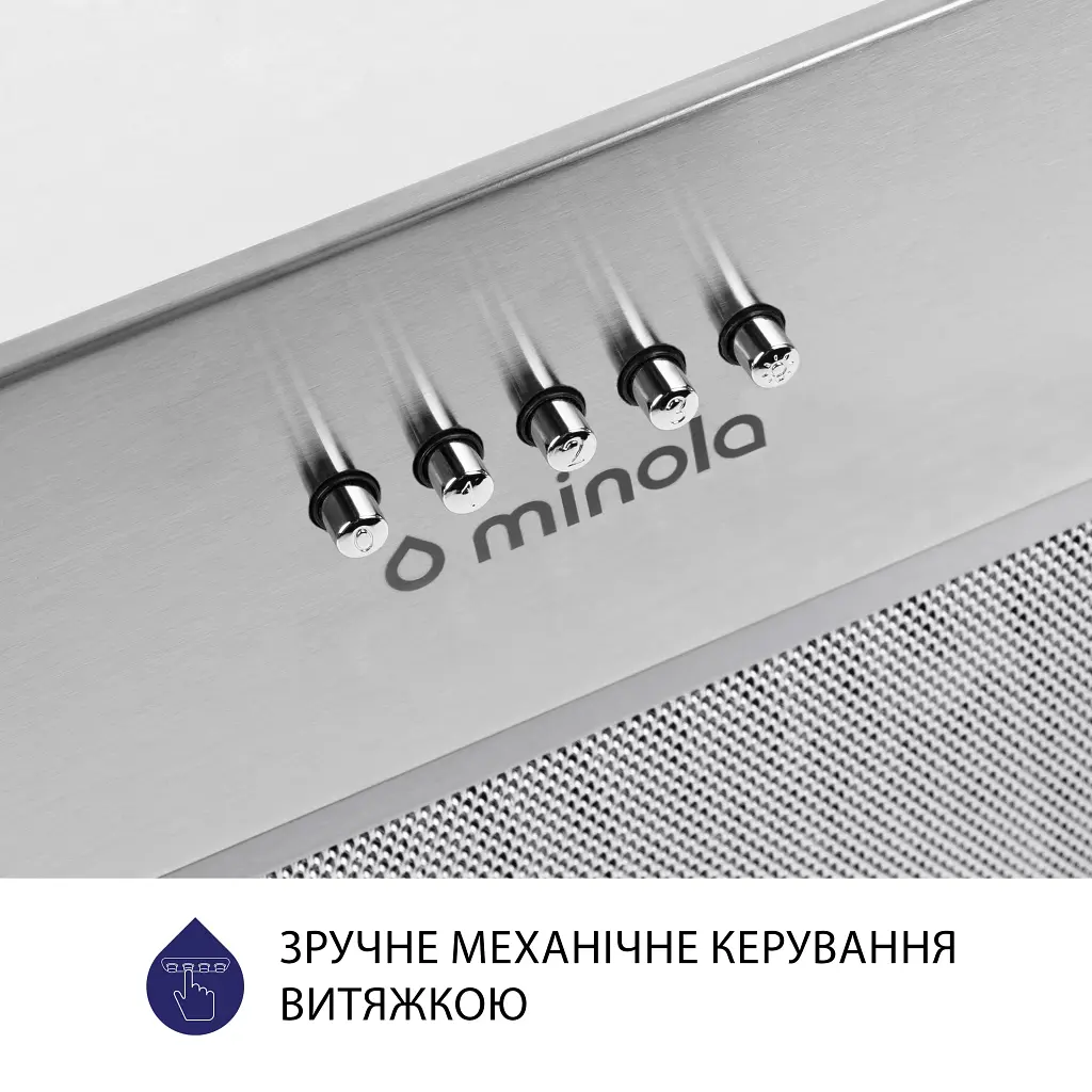 Вытяжка полновстраиваемая Minola HBI 5327 I 800 LED - фото 6