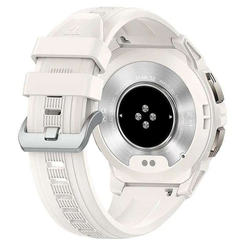 Смарт-годинник Kospet Tank S2 фітнес трекет з GPS white (16980) - фото 5