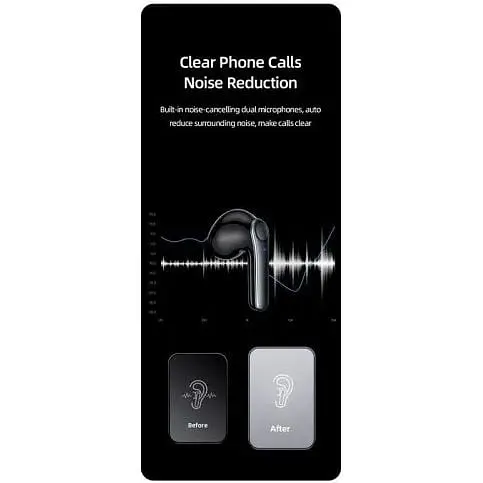 Наушники Usams TWS Earbuds Bluetooth XH09 розовые - фото 10