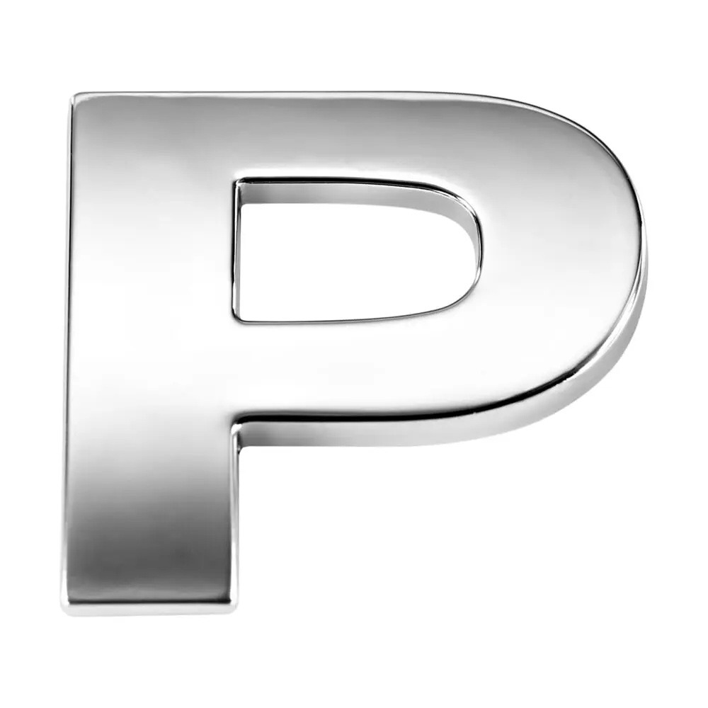 3D -літера: "P" мала MAK (30166)