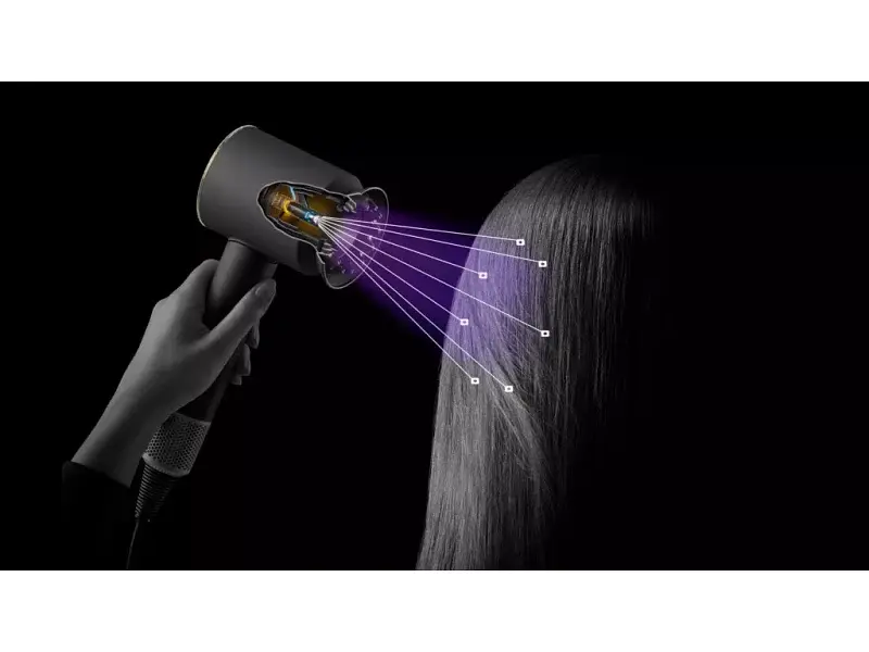 Фен Dyson Supersonic Nural Red Velvet/Gold (594823-01) - фото 7