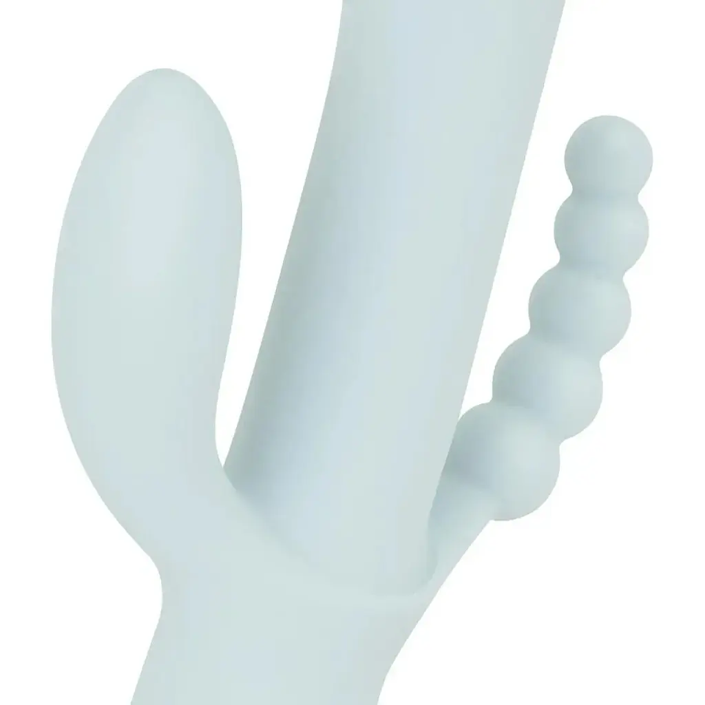 Вібратор Good Vibes Only Sage Triple Stimulation Vibe Soft Silicone Blue (SX3074) [152365] - фото 4