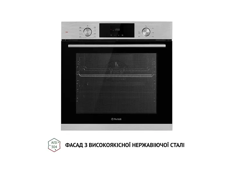 Духовка електрична Perfelli DIAMOND 6D8L INOX - фото 4
