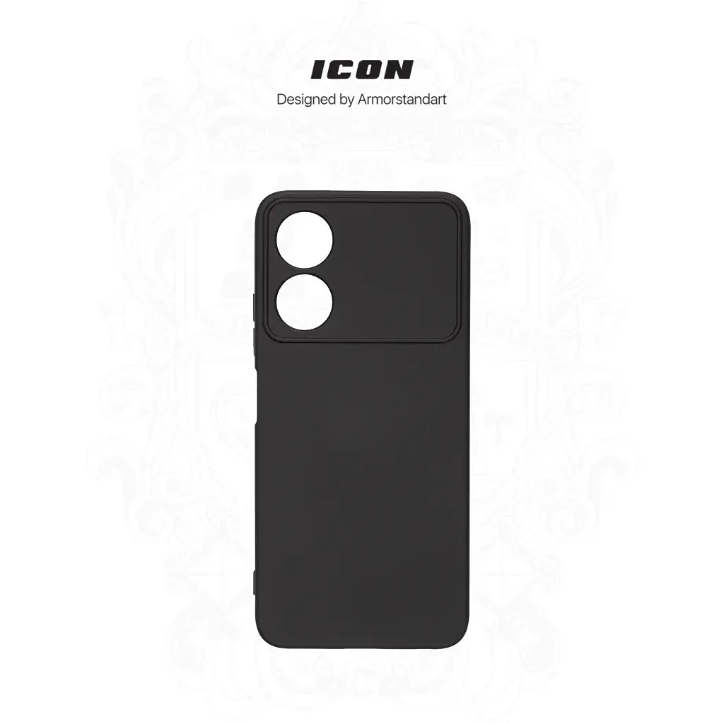 Чохол до мобільного телефона Armorstandart ICON ZTE Blade A34 Camera cover Black (ARM78956) - фото 3