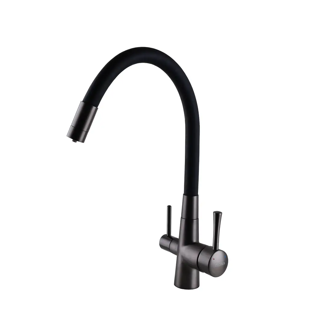 Змішувач для кухні під осмос Globus Lux Lazer GLLR-0903-11-GRAPHITE (22996) - фото 3