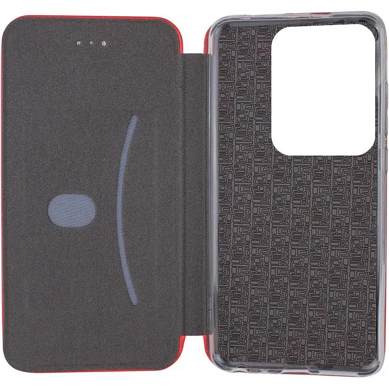 Чохол-книжка Classy Leather Case для Redmi Note 13 Pro 4G/ Poco M6 Pro 4G/ Note 14S Red [104930] - фото 4