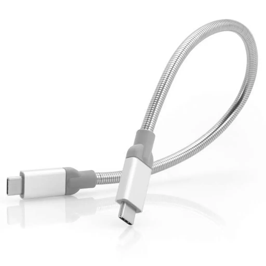 Дата кабель USB-C to USB-C 0.3m USB 3.1 Verbatim (48867) - фото 5
