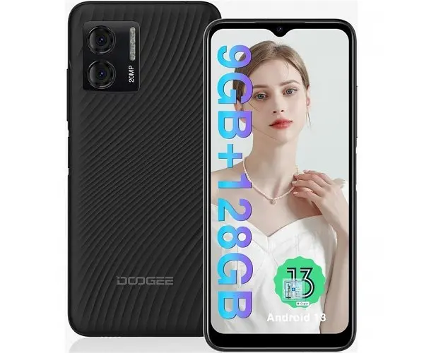 Смартфон Doogee N50S 4/128Gb акб 4200 мАг чорний (6924351669355) - фото 4