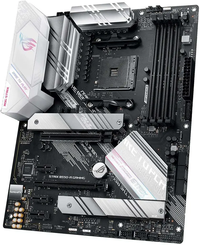 Материнська плата ASUS ROG STRIX B550-A Gaming (ROG STRIX B550-A GAMING) (Socket AM4, AMD B550, ATX) - фото 2