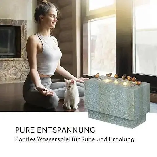 Фонтан садовий декоративний Blumfeldt Waterbirds LED (10034809) - фото 7