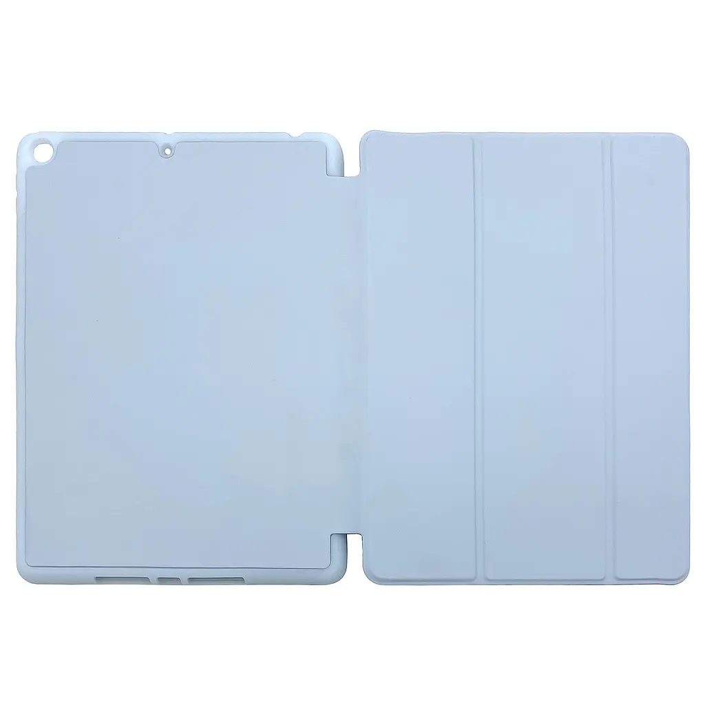 Чехол-книжка DK для Apple iPad 10.2" 7gen 2019 экокожа/силикон Smart Case cлот cтилус (011189) white ice - фото 5