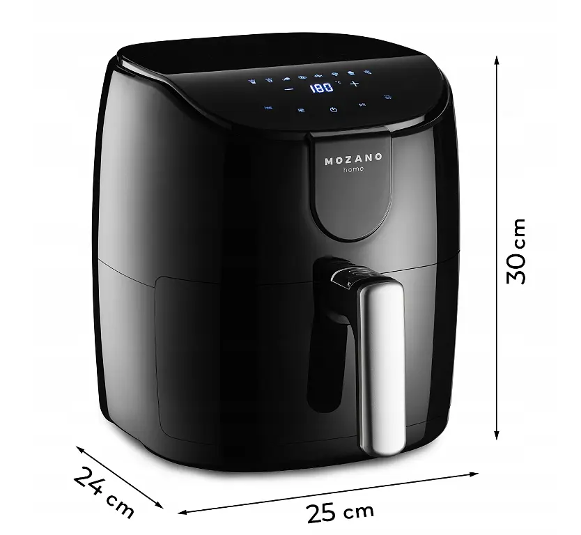 Аэрофритюрница Mozano Active Fryer Silver - фото 4