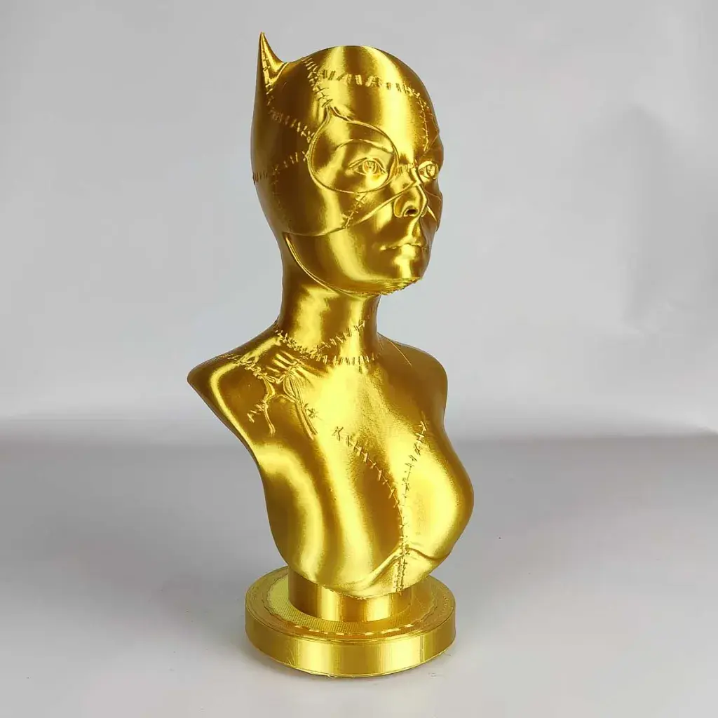 Пластик для 3D-принтера AzureFilm PLA SILK 1,75mm 1kg Gold (FL171-1036) - фото 5