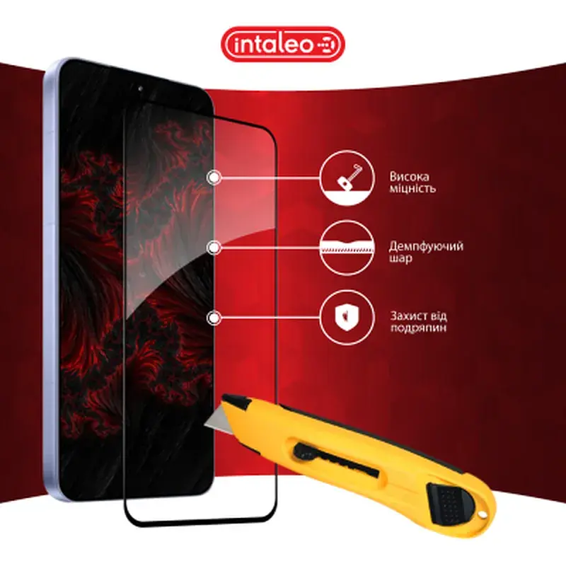 Скло захисне Intaleo Full Glue Xiaomi 15 Black (1283126607349) - фото 5