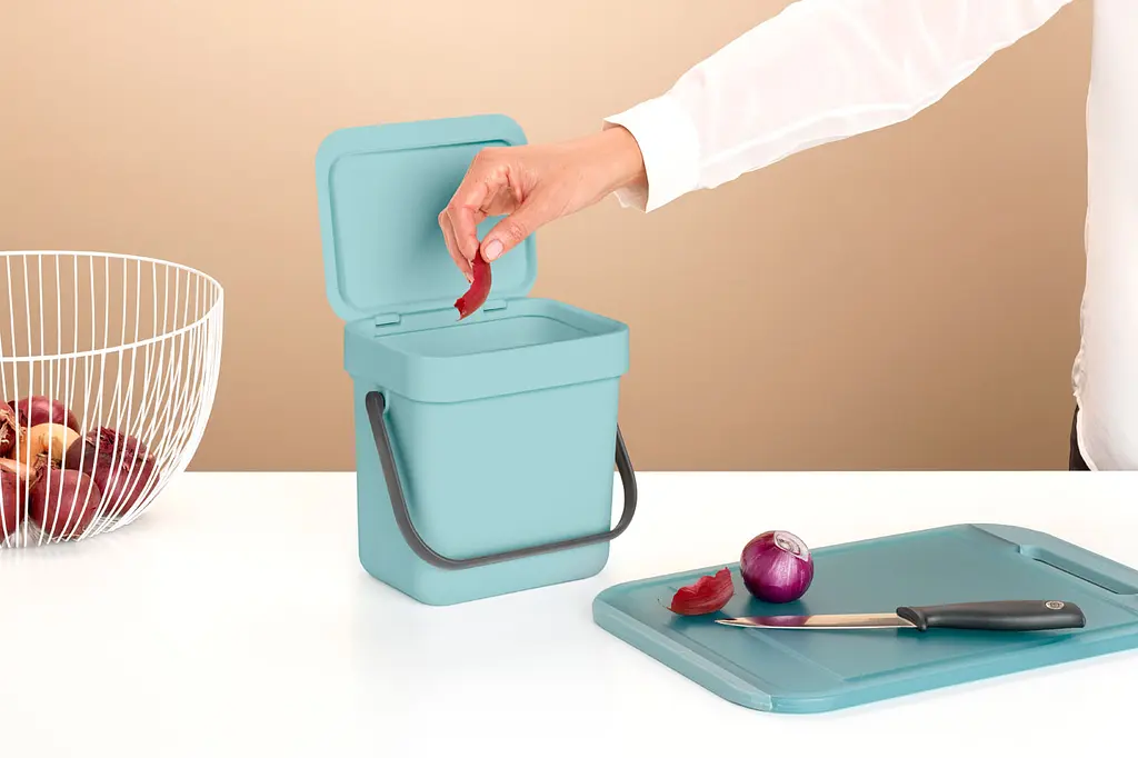 Відро сміттєве Brabantia Sort&Go, м'ятний, 3 л (209826) - фото 3