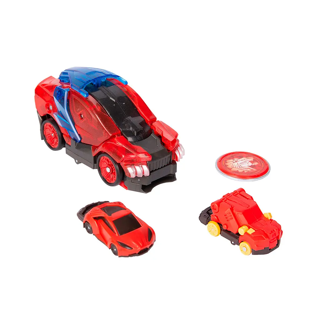 Машинка-трансформер Screechers Wild S4 L3 Вайлдфаер Лаен Премиум (EU685302S) - фото 2