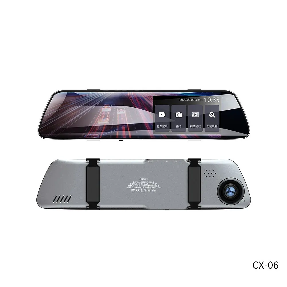 Відеореєстратор-дзеркало REMAX Weon Series Driving Recorder CX-06 1080p - фото 2