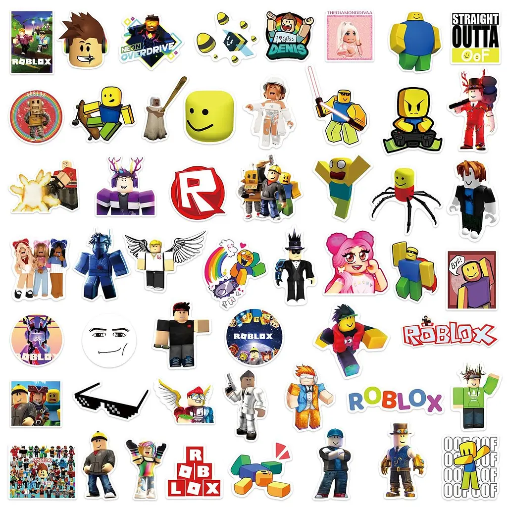 Стикерпак GeekLand Roblox 50 штук - фото 3