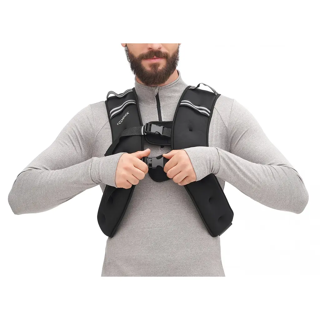 Жилет-обтяжувач для тренувань Cornix Weight Vest 10 кг XR-0345 Black - фото 2