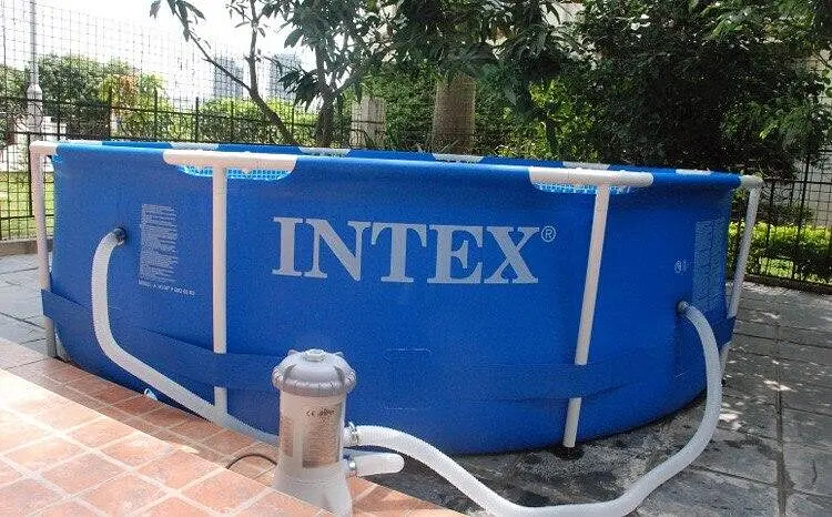 Круглий каркасний басейн із фільтрувальним насосом Intex 305 x 76 см - фото 3