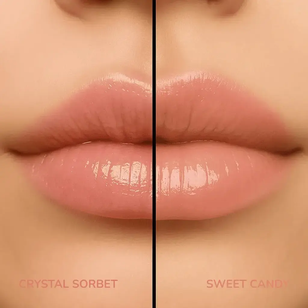 Набір бальзамів-блисків для губ Wishlist Crystal Sorbet & Sweet Candy Lip Gloss Balms - фото 4