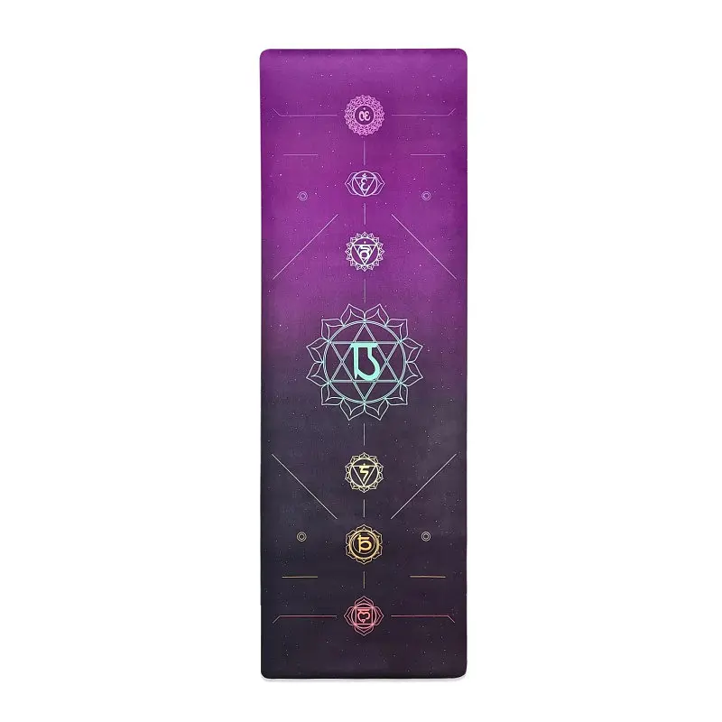 Коврик для йоги EasyFit Chakra Flow (замша-каучук) (EF-1926-4)