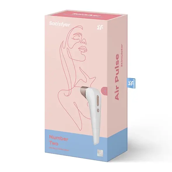 Вакуумний стимулятор клітора Satisfyer Number Two білий - фото 8