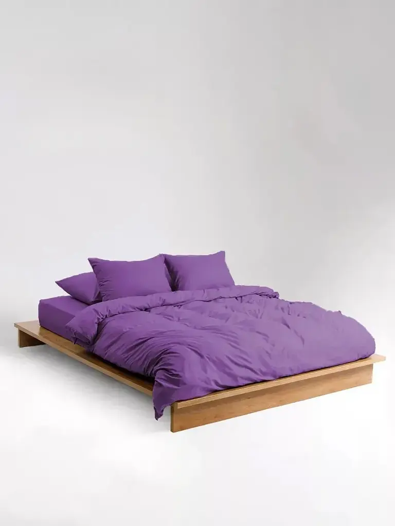 Наволочка на блискавці Good-Dream сатин Purple 60 x 60 см Фіолетова (GDSPLPC6060) - фото 2