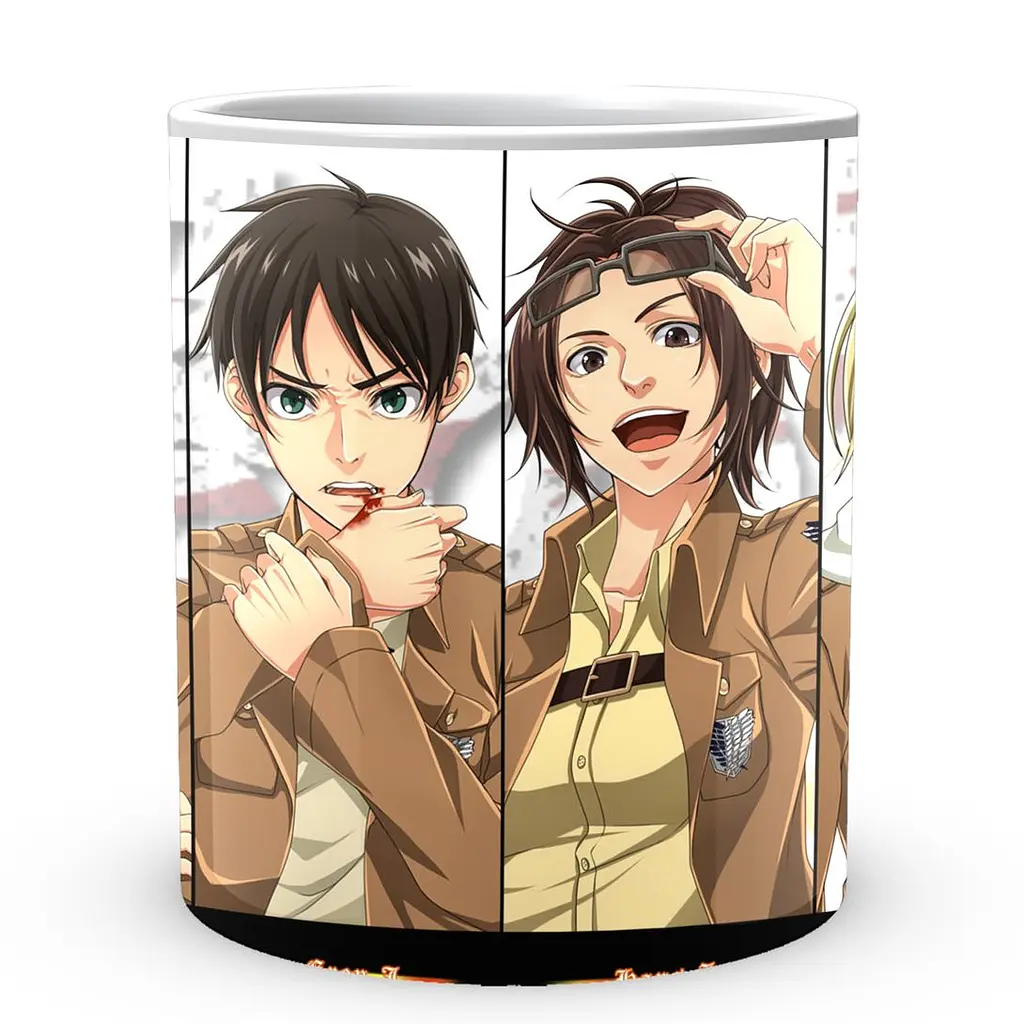 Кружка GeekLand Attack on Titan Атака Титани AOT 002.18 330 мл белая - фото 2