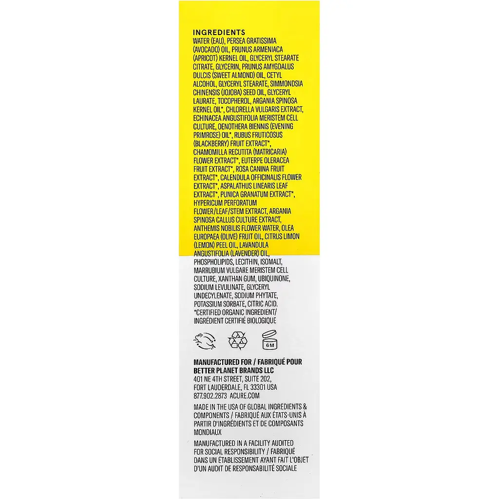 Ночной крем для лица Acure Brightenig Night Cream осветительный 50 мл - фото 5