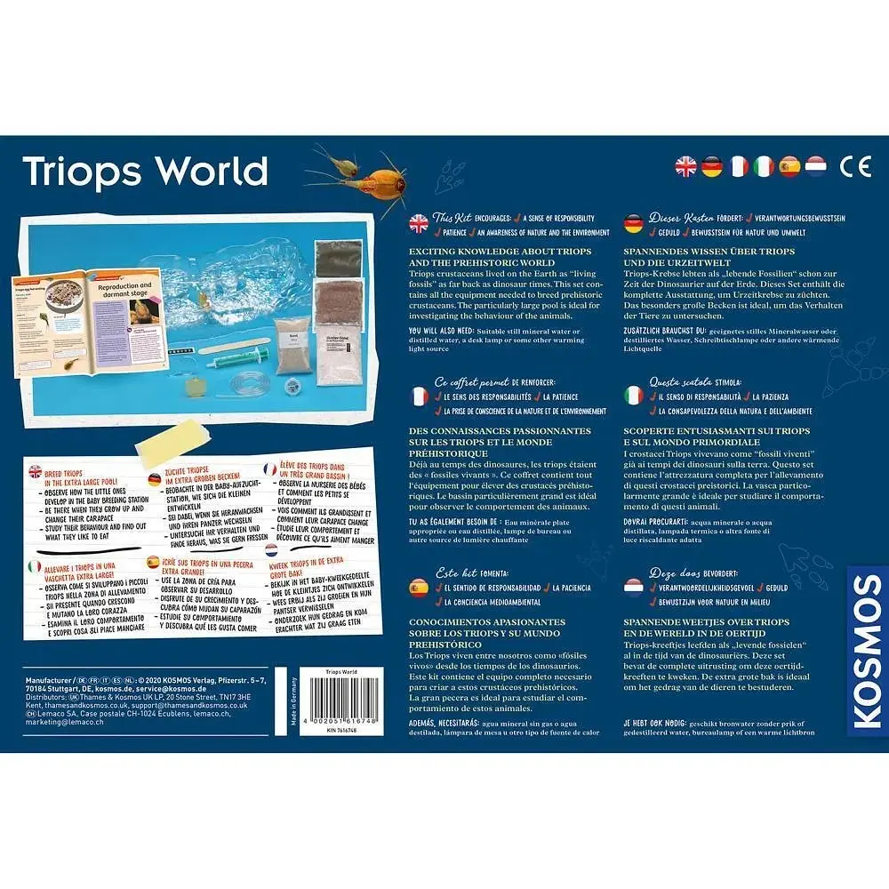 Світ щитнів Triops World Kosmos - Набір для дослідження (616748) - фото 4