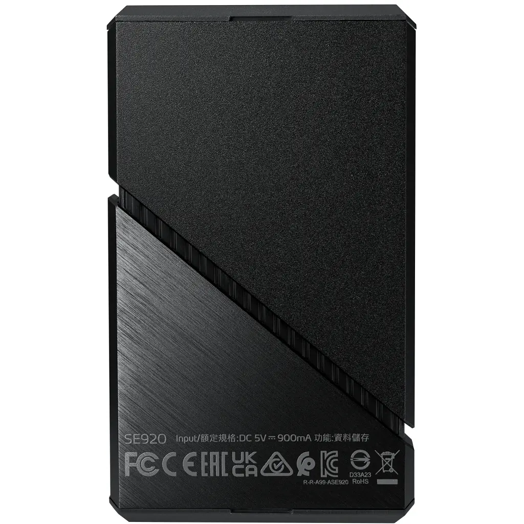 Накопичувач SSD USB 4.0 4TB SE920 ADATA (SE920-4TCBK) - фото 4