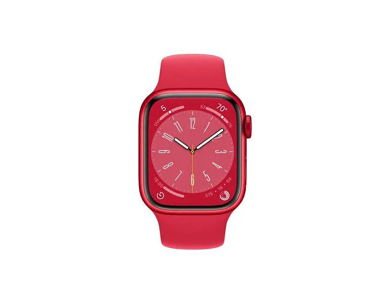 Смарт-годинник Apple Watch Series 8 GPS 41mm PRODUCT RED Aluminum Case w. PRODUCT RED S. Band - M/L (MNUH3) - фото 2