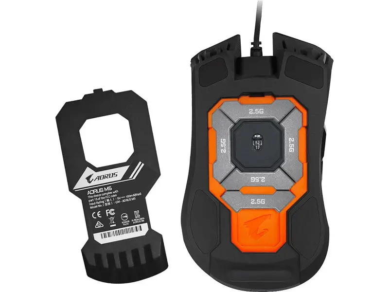Миша Gigabyte AORUS M5 - фото 6
