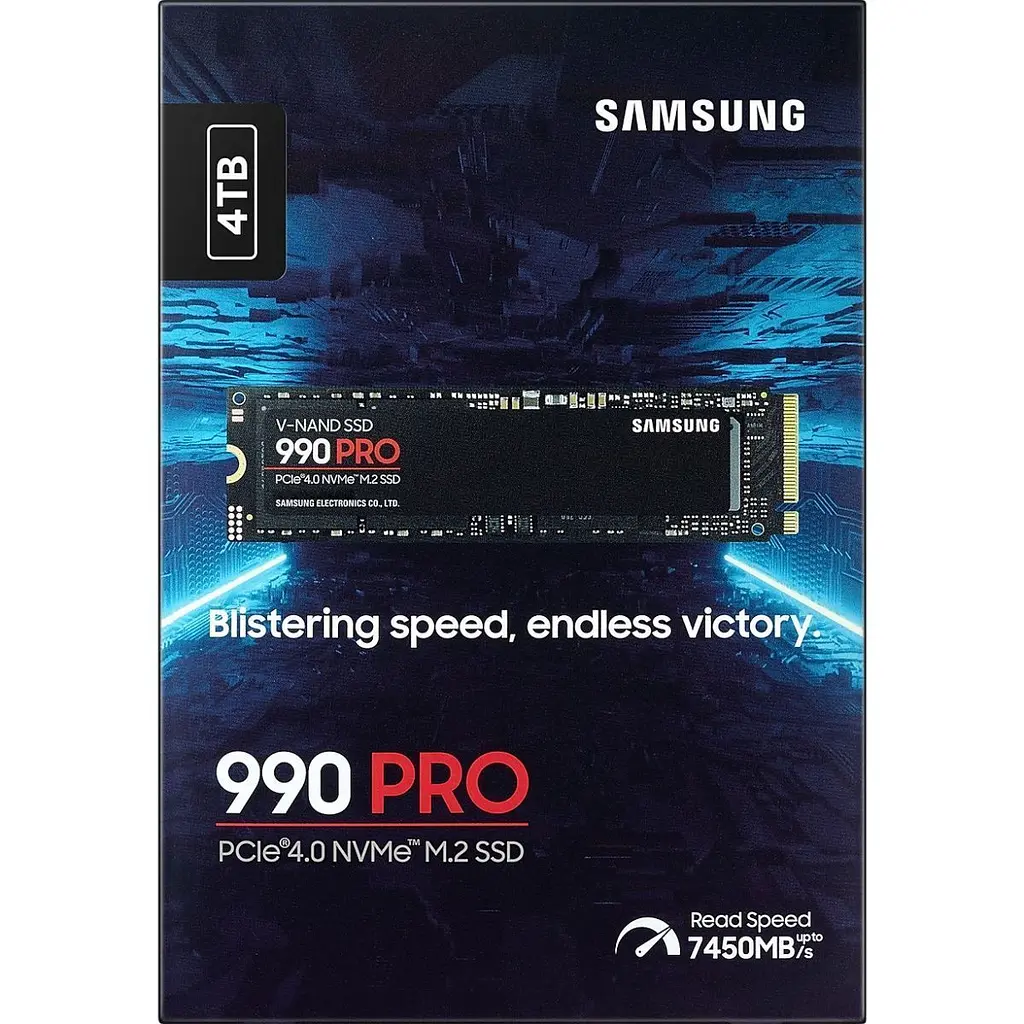 SSD накопичувач Samsung 990 PRO 4TB (MZ-V9P4T0BW) [116158] - фото 6