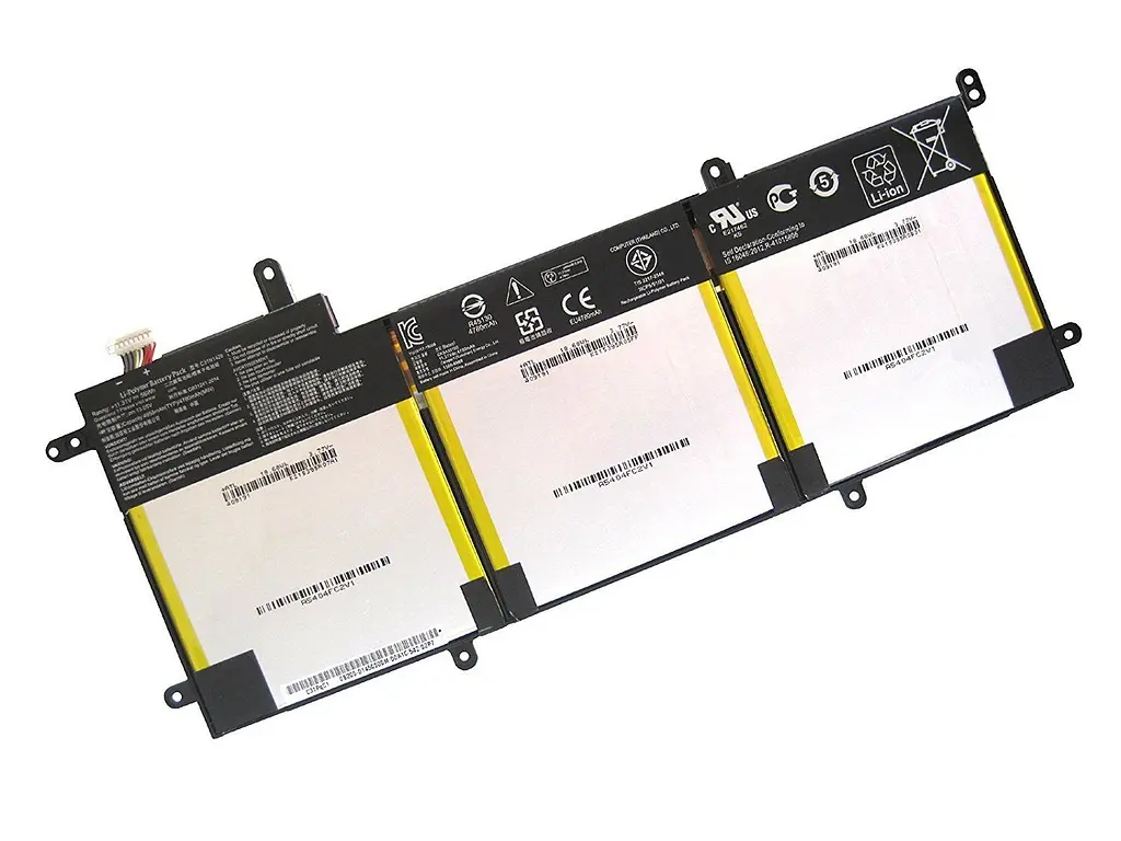 Акумулятор для ноутбука Asus UX305LA C31N1428, 4955 mAh (56Wh), 6cell, 11.31V, Li-Pol, чорний - фото 2