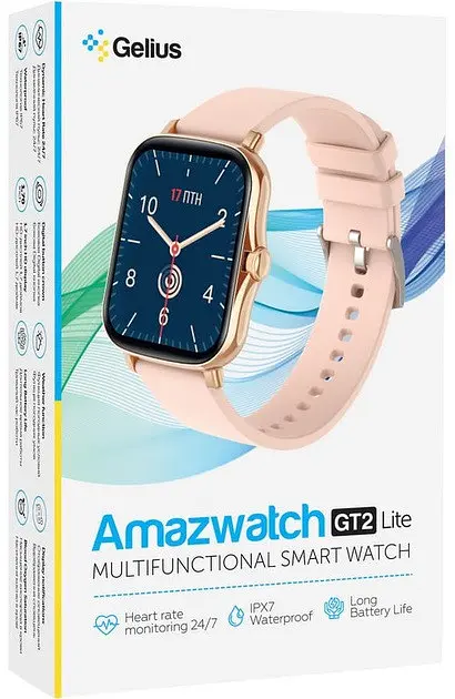 Розумний годинник Gelius Pro Amazwatch GT2 Lite GP-SW003 золотистий - фото 8
