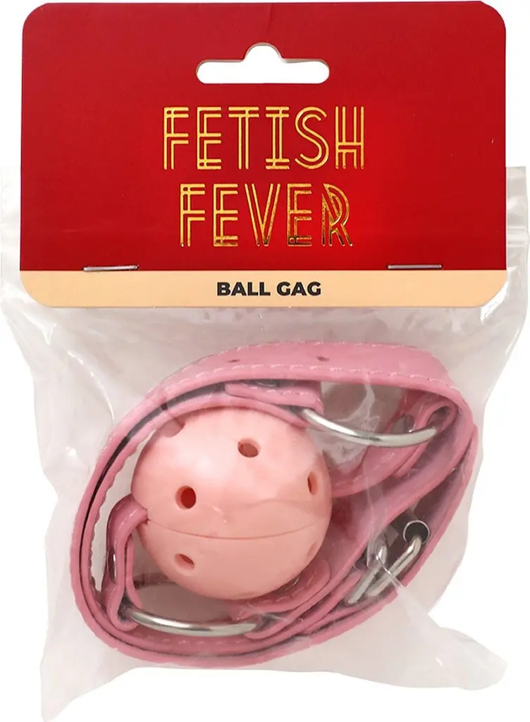 Кляп Fetish Fever Ball Gag, 4 см (рожевий) - фото 2