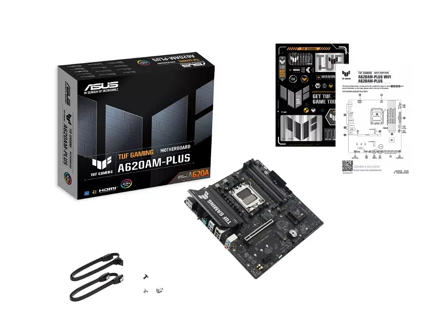 Материнська плата Asus TUF Gaming A620AM-Plus Socket AM5 - фото 2