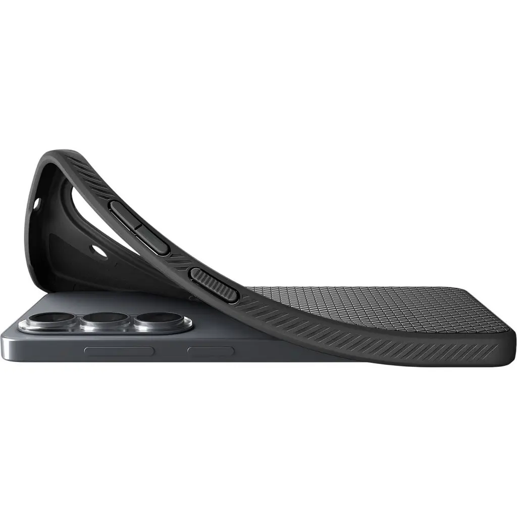 Чохол Spigen Liquid Air для Samsung Galaxy S26 матово-чорний (ACS10726) [172986] - фото 6