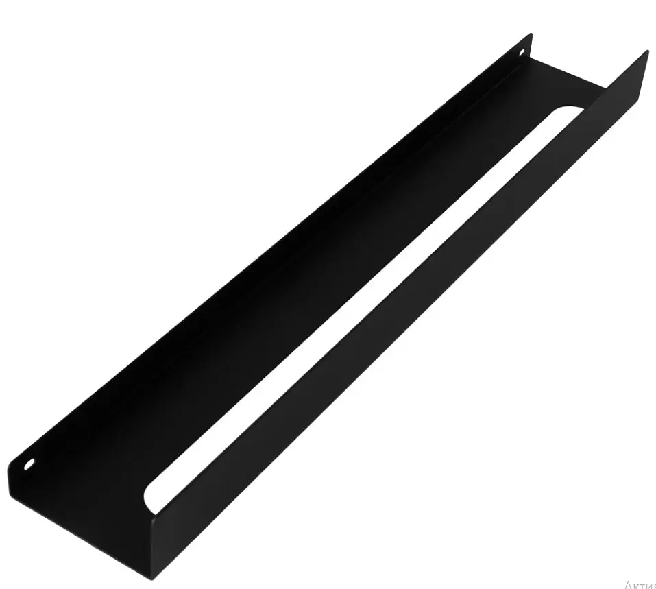 Полиця для ванни Rea SF02 60 black matt REA-06010, Чорний матовий - фото 2