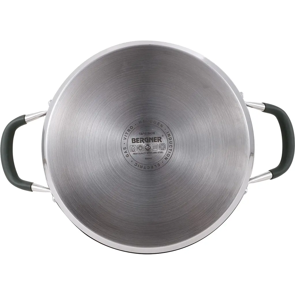 Сотейник с крышкой Bergner Midnight 3.8 л (BG-32128-MM) - фото 5