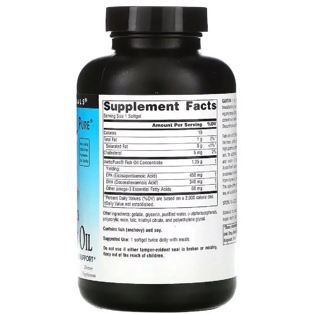 Омега-3 з риб'ячого жиру Source Naturals ArcticPure 850 мг 30 желатинових капсул - фото 2