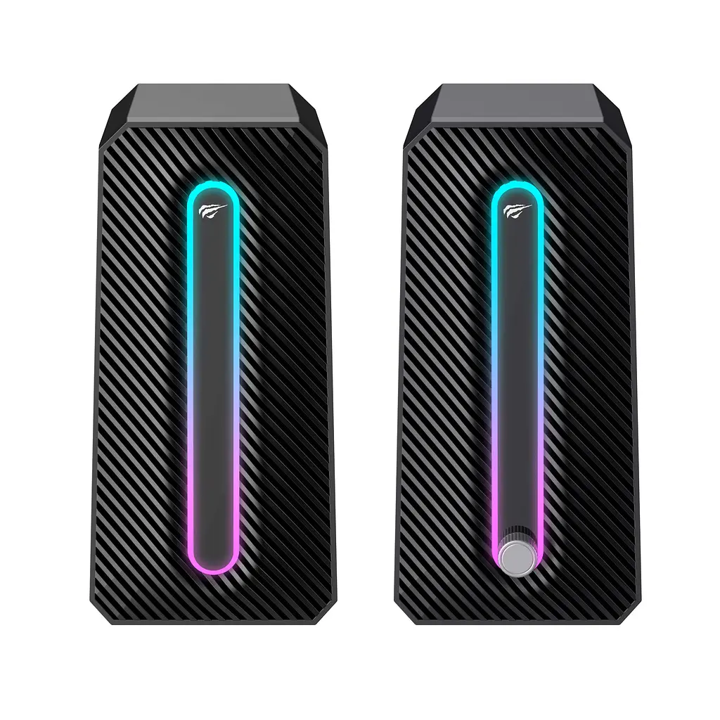 Стерео колонки ігрові HAVIT HV-SK216 USB RGB Black HAVIT (28645-000) - фото 2