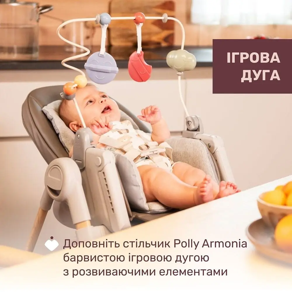 Ігрова дуга до стільчика Chicco Polly Armonia (87143.93) - фото 2