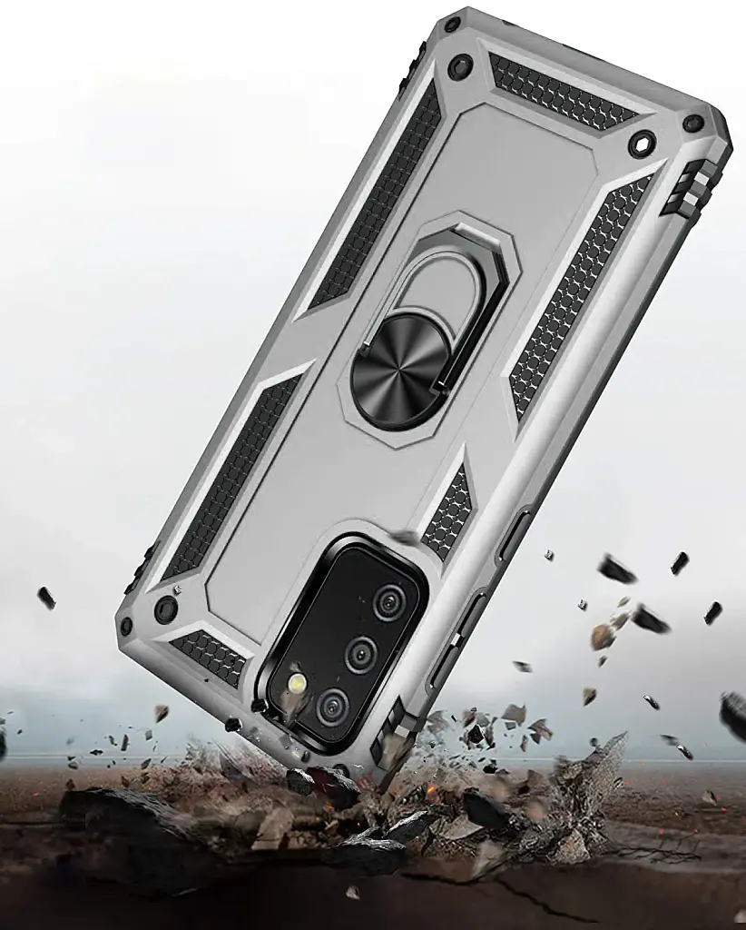 Панель BeCover Military для Samsung Galaxy A02 SM-A025/A03 SM-A037/M02 SM-M025 Silver (706015) - фото 5