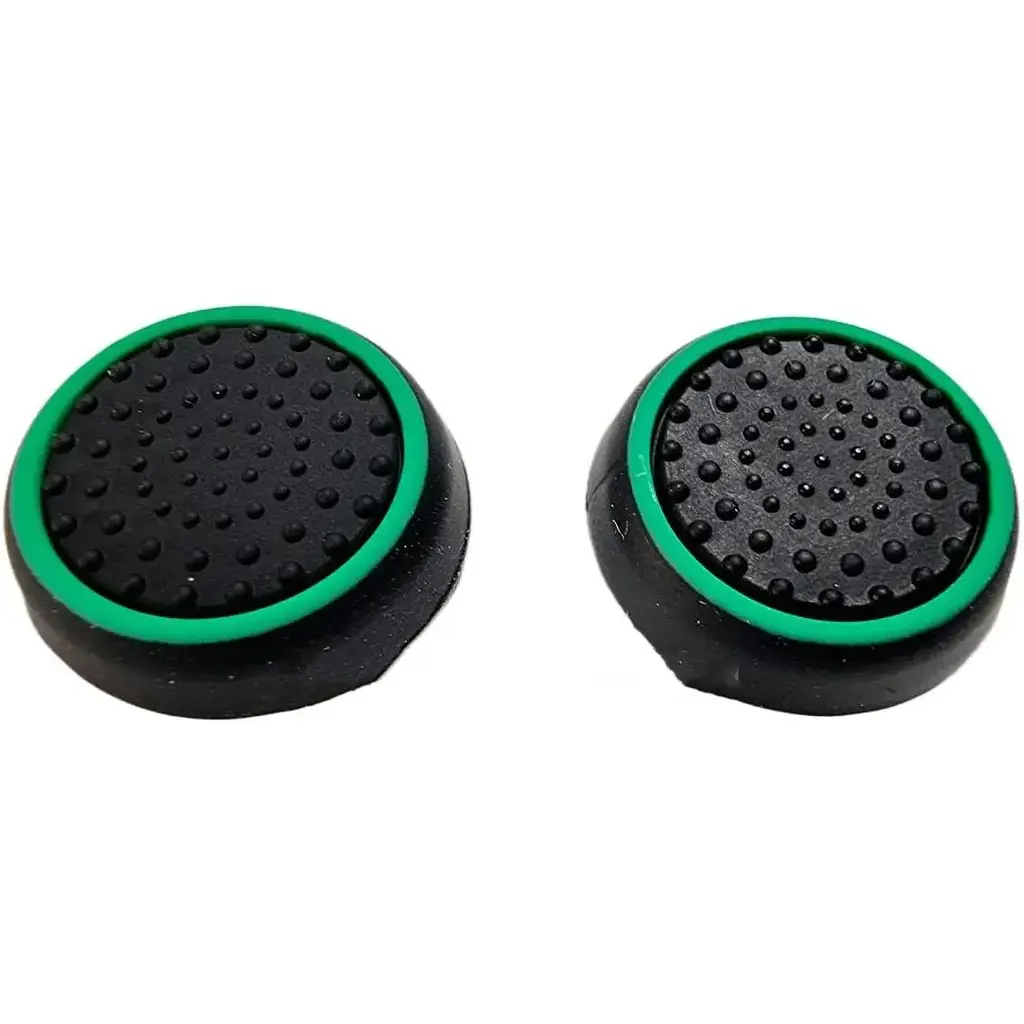 Накладки на стіки Thumb Grips 4-pack для PS4/PS5/Xbox Black Dark Green [140815] - фото 3