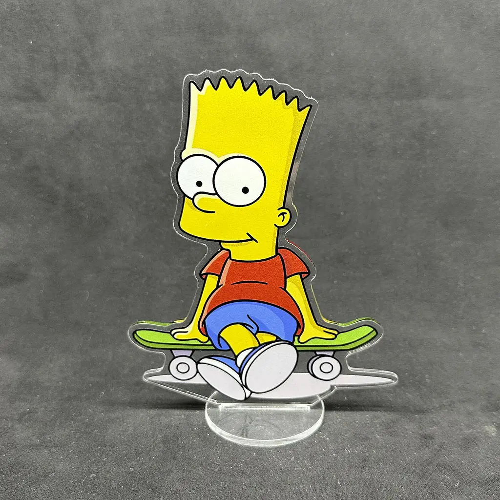 Акрилова колекційна фігурка Аніме: The Simpsons Сімпсони Барт (3) 15 см - фото 2